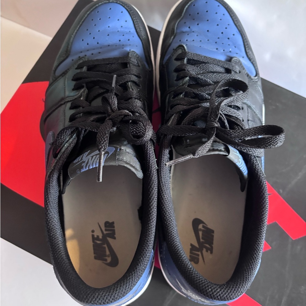 Jordan 1 Retro Low OG Mystic Navy Mens Size 13 CZ0790-041 Nike Sneakers - Picture 6 of 11